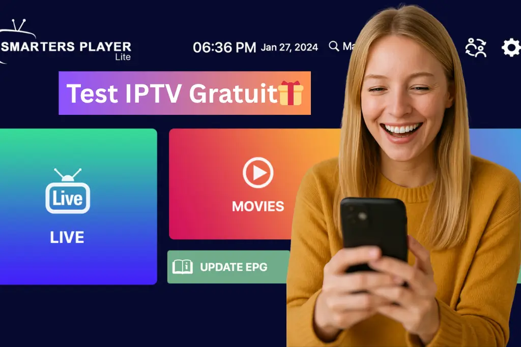 Test IPTV Gratuit